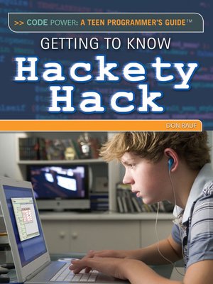 cover image of Getting to Know Hackety Hack